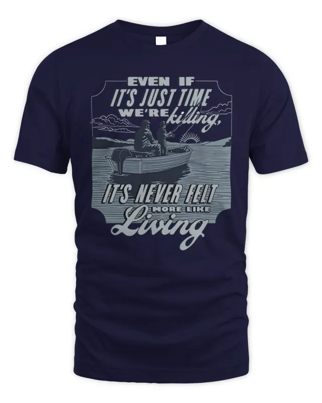 New Official Luke Combs Merch Even If Tee Navy