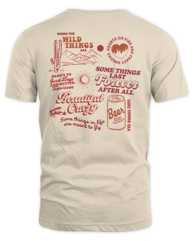 Luke Combs Merch Nicole Summer Lyric Tee
