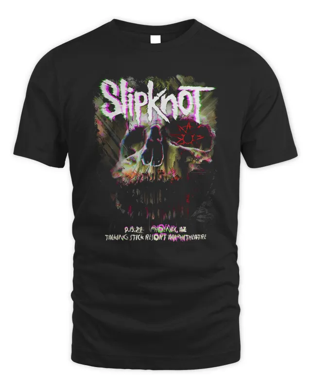 New Slipknot Merch Sep 15 Tour Phoenix Az Talking Stick Resort Amphitheatre Tee