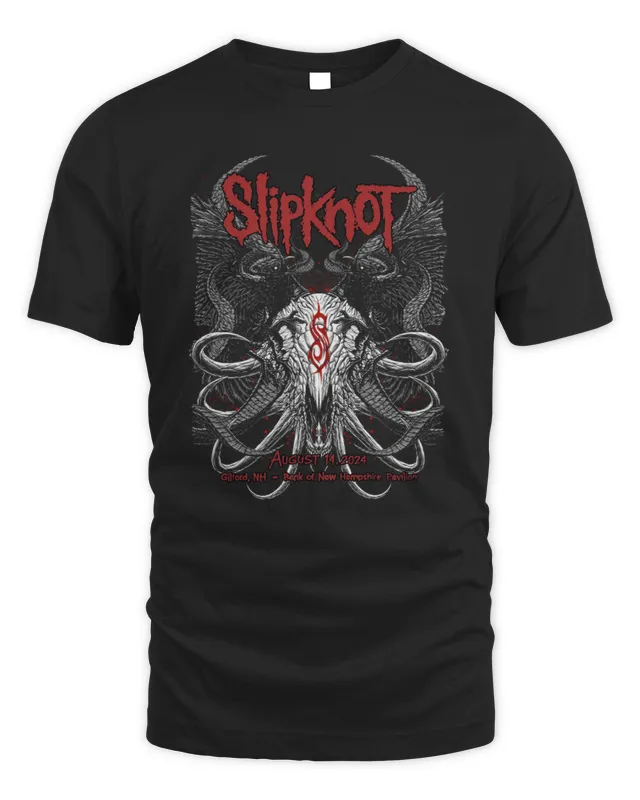 New Slipknot Merch Store Tour Gilford T-Shirt