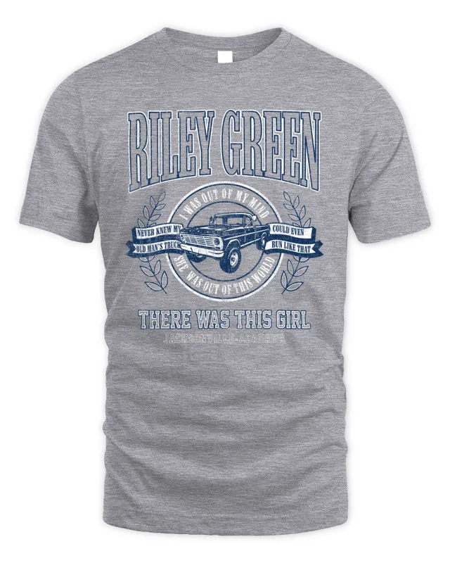New Riley Green Merch Collegiate Shirt