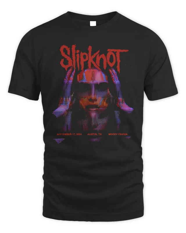 New Slipknot Merch Tour Austin Featuring City Specific Artwork For Austin Tx 25Th Anniversary Tee