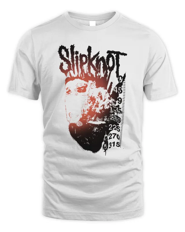 New Grind Store Slipknot Merch Slipknot The End Me’s White Shirt