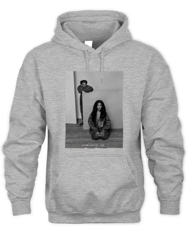 New Hoodie Sza Kendrick Lamar Tour Merch 2025 Grand National Tour Photo Tee