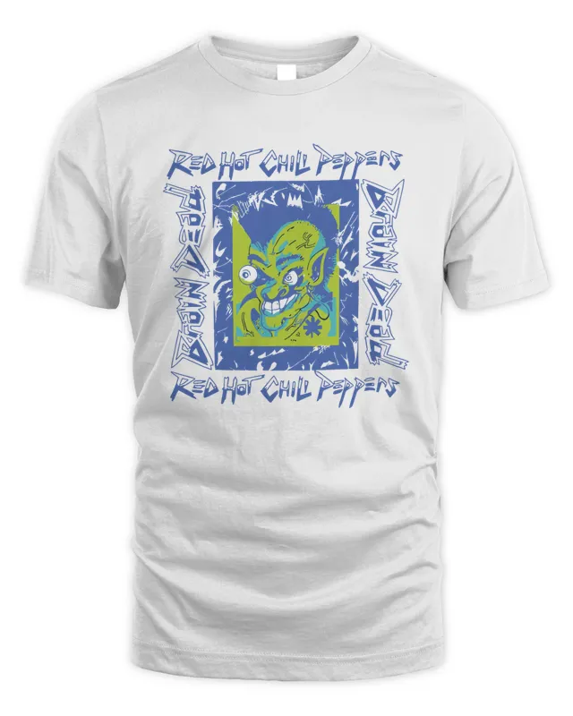 New Brain Dead x Red Hot Chili Peppers Mutant 1.2 White Tee
