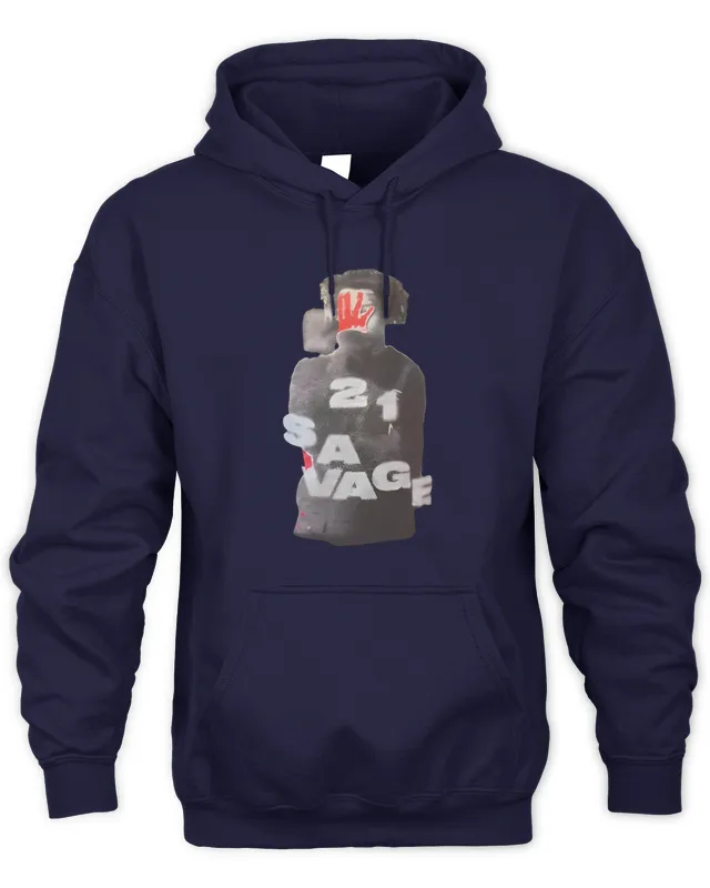 New Hoodie Drake It’s All A Blur Tour Merch 21 Savage Black Knife