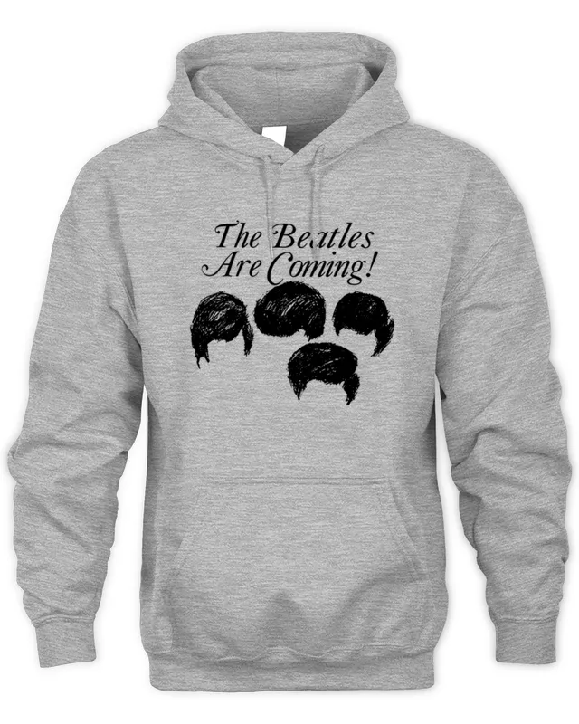 Hoodie The Beatles Official Store The Beatles Are Coming Silhouette 