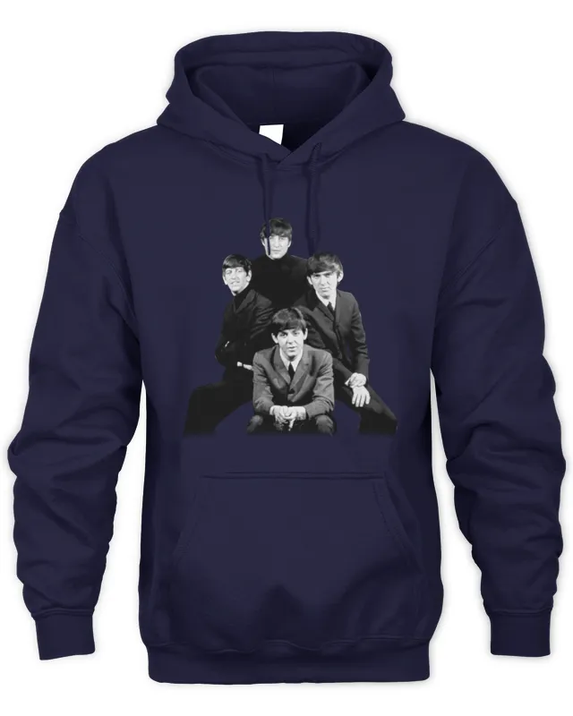 Hoodie Official The Beatles Merch The Beatles Portrait Hoodie