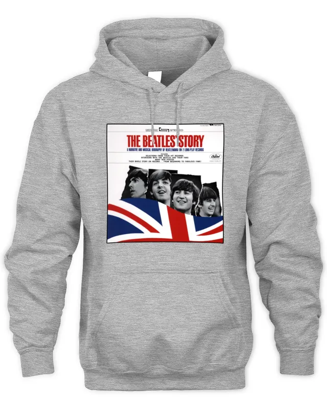 Hoodie The Beatles Official Store The Beatles' Story Album Cover 