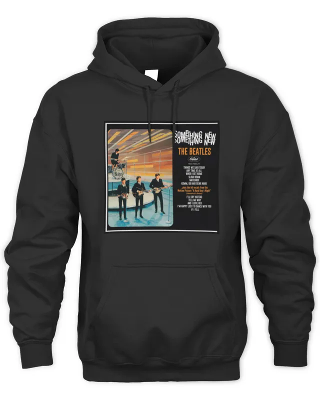 Hoodie The Beatles Merch Store Something New Album Cover Hoodie