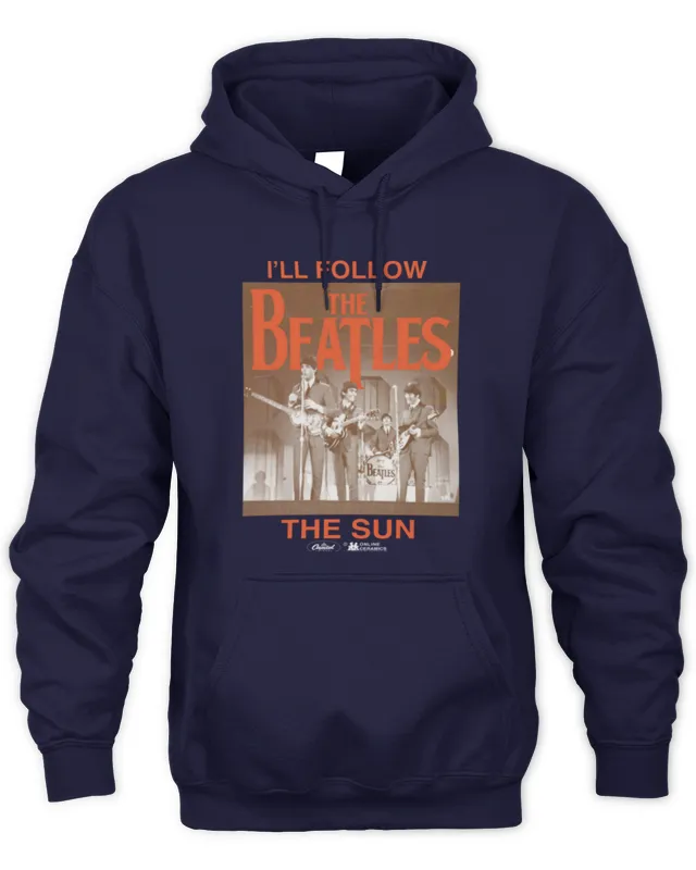 Hoodie Official The Beatles Merch I'll Follow The Sun Hoodie