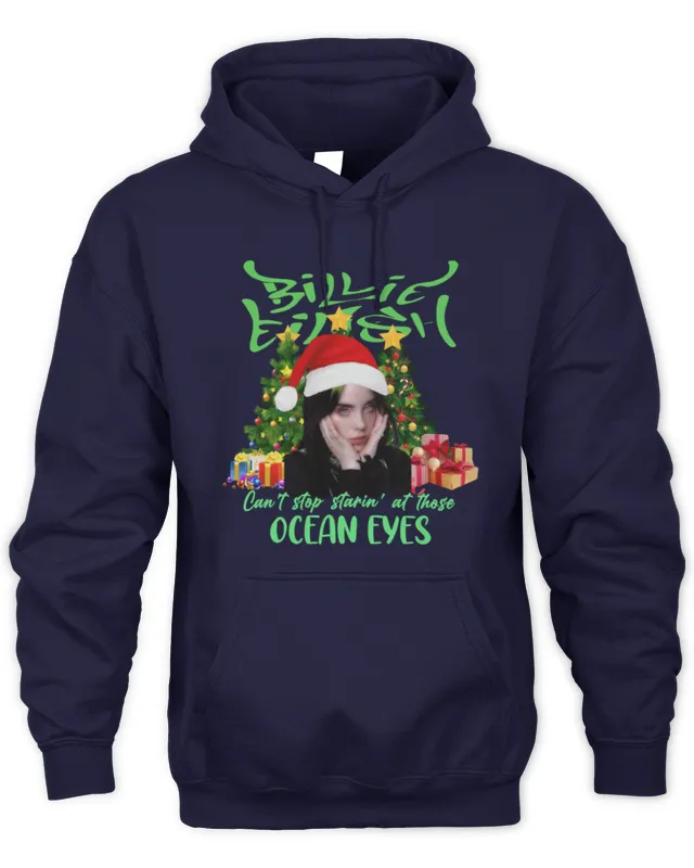 New Hoodie Billie Eilish Ocean Eyes Christmas Hoodie Swea