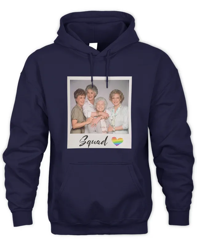 New Hoodie Golden Girls Merchandise The Golden Girls Rainbow Squad