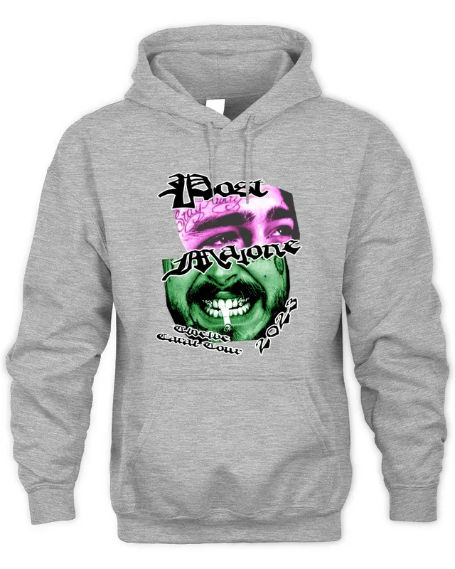 New Hoodie Post Malone Merch Store Au Nz Tour
