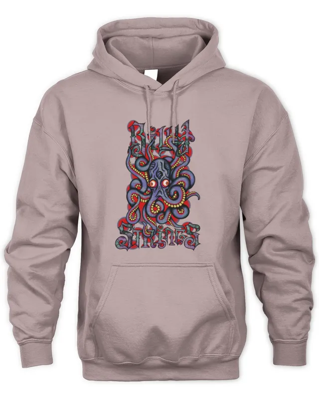Hoodie Billy Strings Store Merch Winter Tour 2025 Octopus 