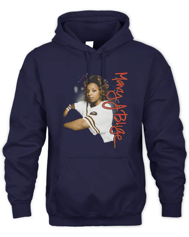 Hoodie Mary J Blige Merch Throwback 