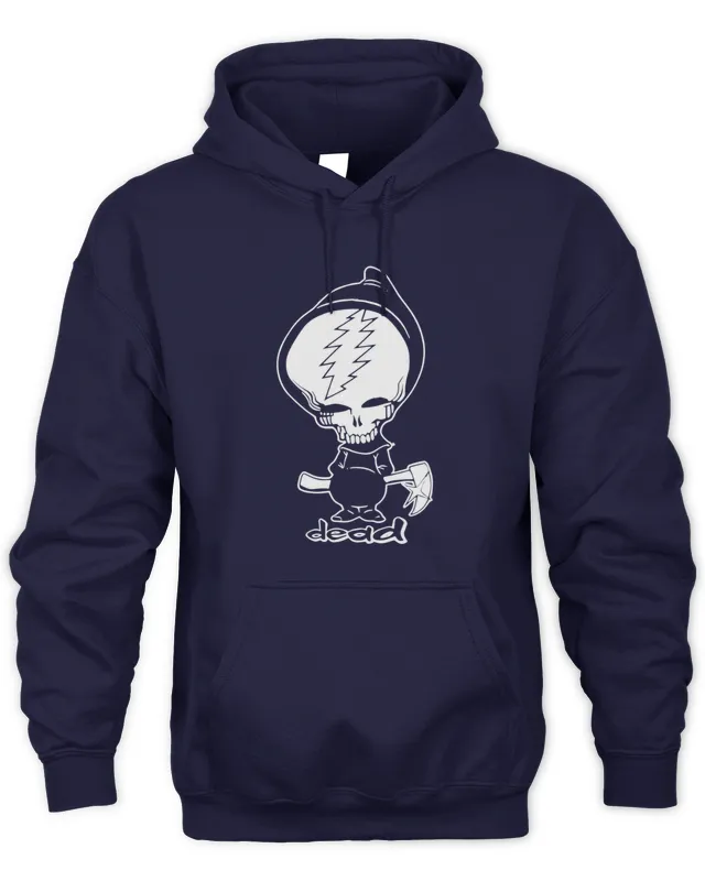 New Hoodie Grateful Dead Open Head Records Reaper