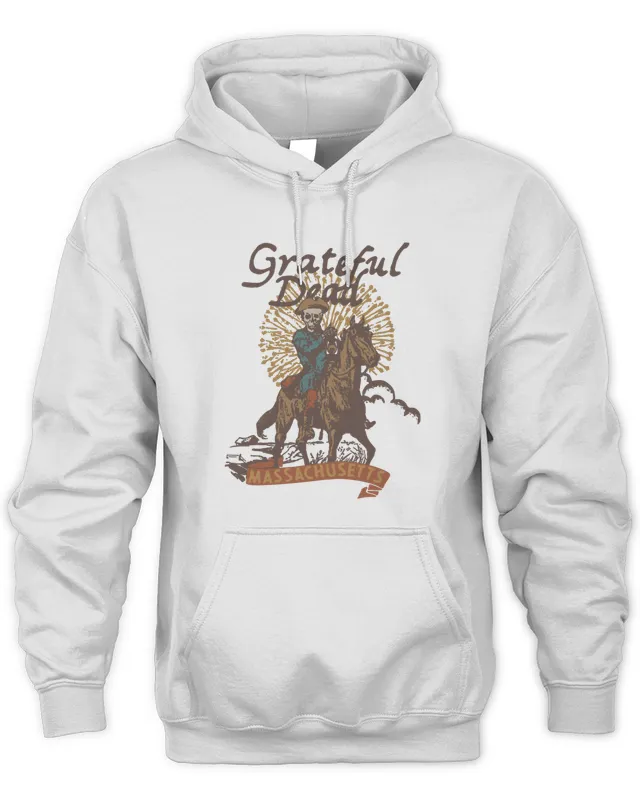 New Hoodie Massachusetts United States Of Dead Grateful Dead Merch