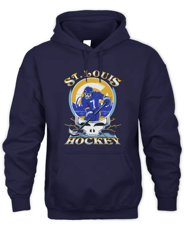 New Hoodie St. Louis Blues Keith Tkachuk Grateful Dead 2.0 Blues Buzz Store