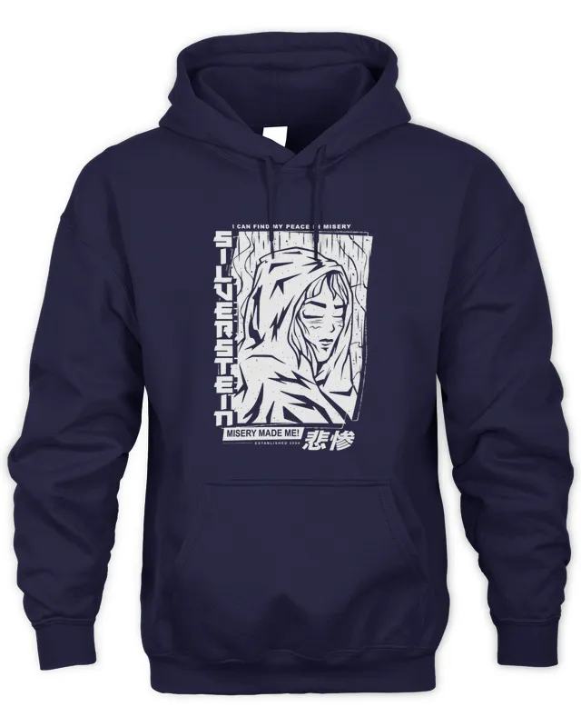 New Hoodie Silverstein Merch SILVERSTEIN Anime