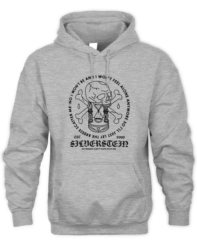 New Hoodie Silverstein Merch Silverstein Hourglass