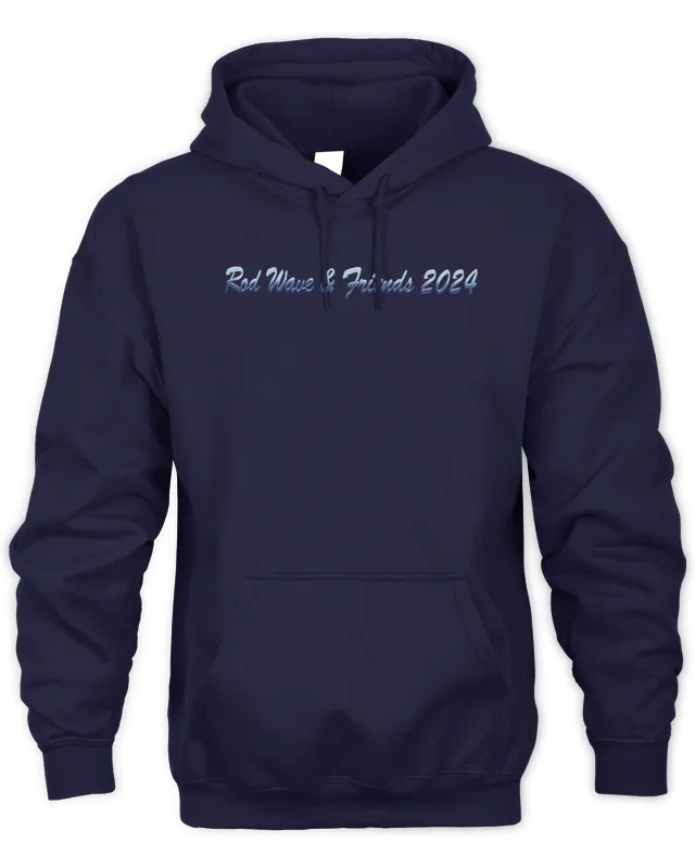 New Hoodie Official Rod Wave Merch RodWave and Friends