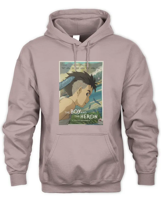 New Hoodie Studio Ghibli Merch The Boy and The Heron