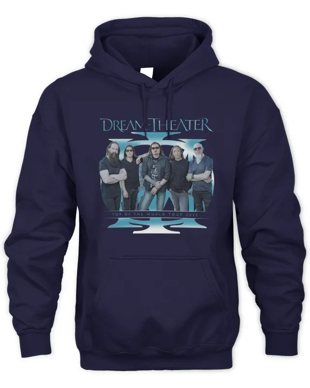Hoodie Dream Theater Official Store The Top Of The World US Tour 