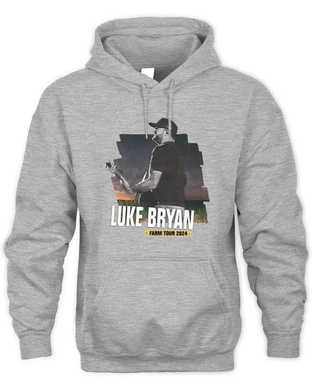 Hoodie Luke Bryan Merch Store Millersport, OH Farm Tour Tee