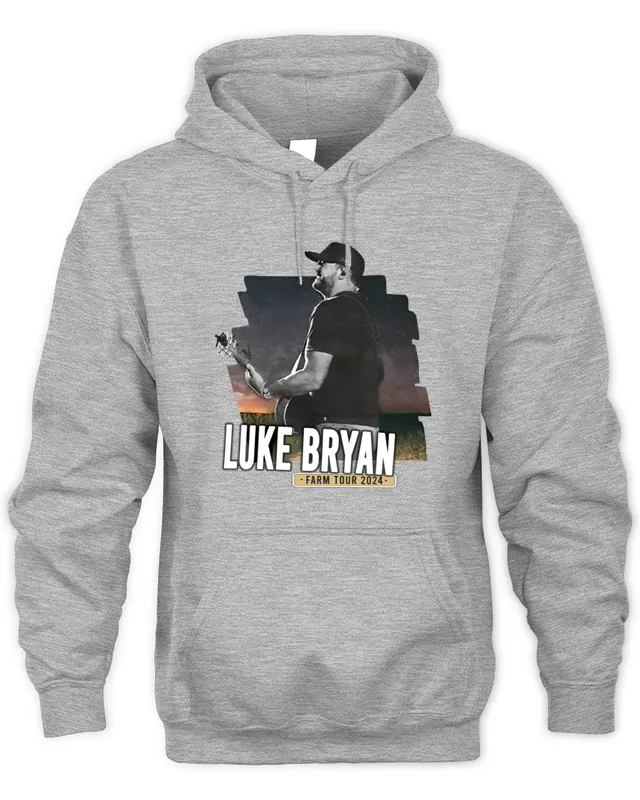 Hoodie Luke Bryan Merch Store Smithton, PA Farm Tour Tee