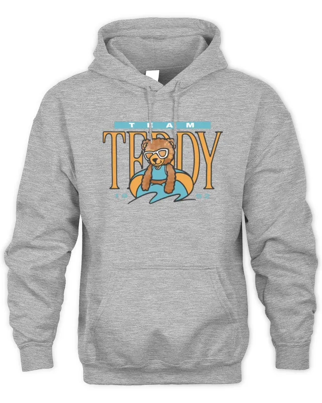 New Hoodie Teddy Swims Shop Team Teddy Hoodie