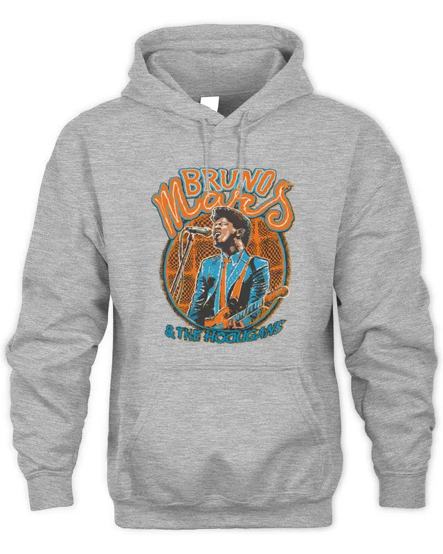 Hoodie Bruno Mars Merch Bruno Mars And The Hooligans 