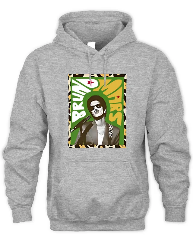 New Hoodie Bruno Mars Tour Merch