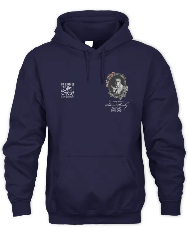 New Hoodie Official Eminem Shop Merch TDOSS In Loving Memory Graphic
