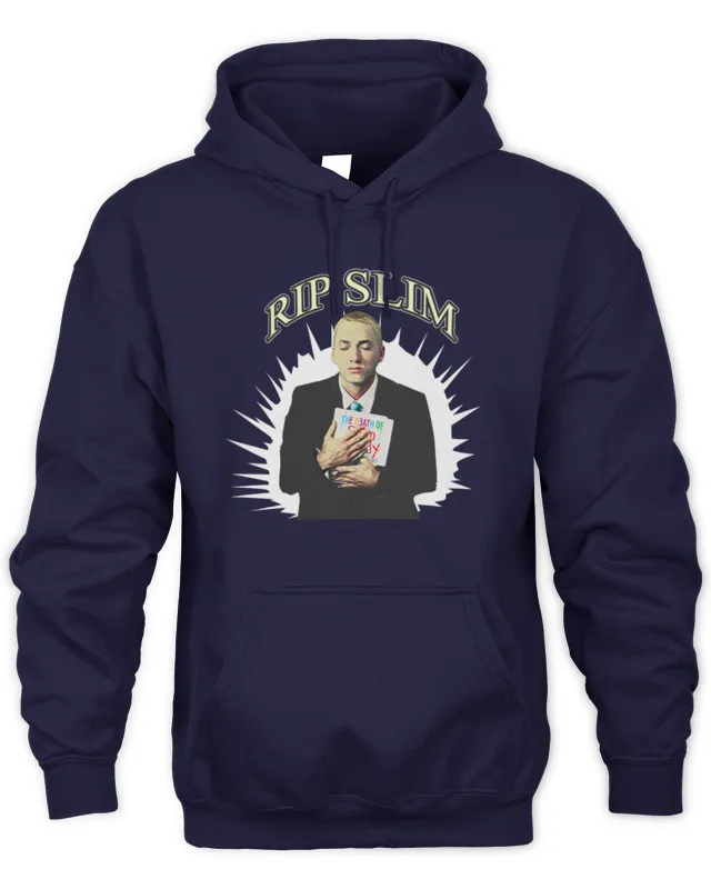 New Hoodie The Death Of Slim Shady Rip Slim Tee Shop.eminem
