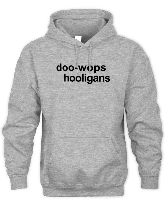 New Hoodie Bruno Mars Merch Doo-Wops And Hooligans