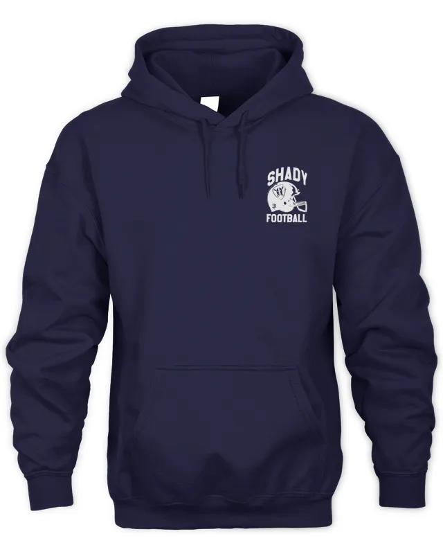 New Hoodie Eminem Merch Shady Football Hoodie