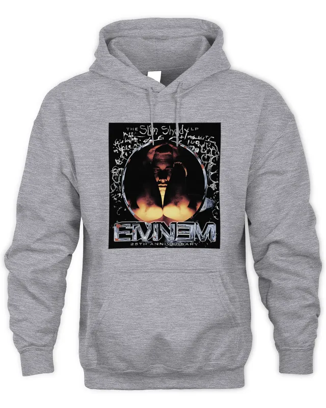New Hoodie Eminem 25Th Anniversary Merch Sslp25 Portrait