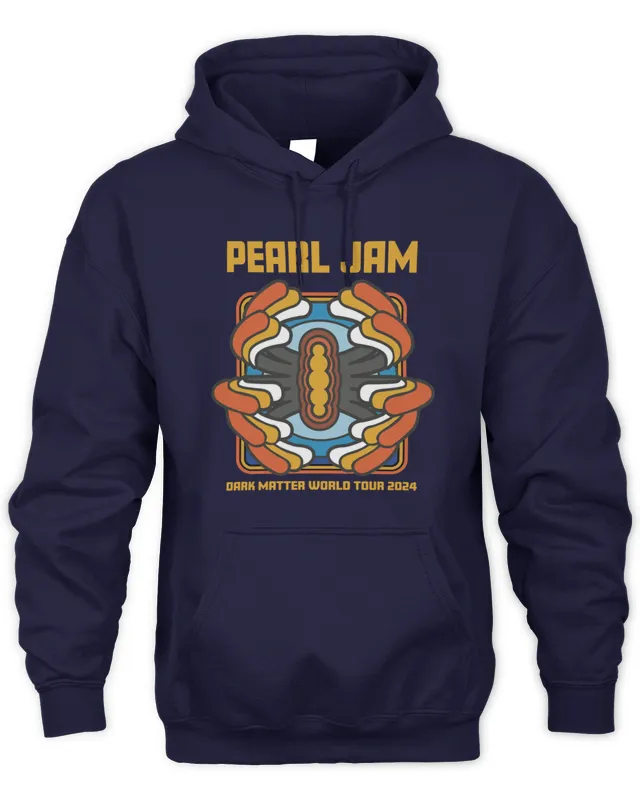 Hoodie Pearl Jam Merch Dark Matter World Tour 