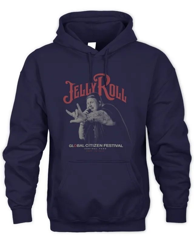 New Hoodie Global Citizen Shop Store GCF Jelly Roll Hoodie