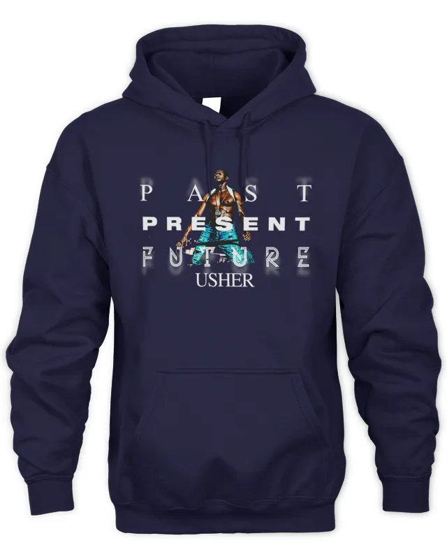 New Hoodie Usher Raymond IV Merch Past Present Future Photo Date
