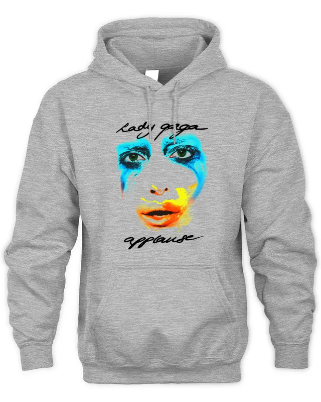 New Hoodie Lady Gaga Artpop Merch Applause Facepaint