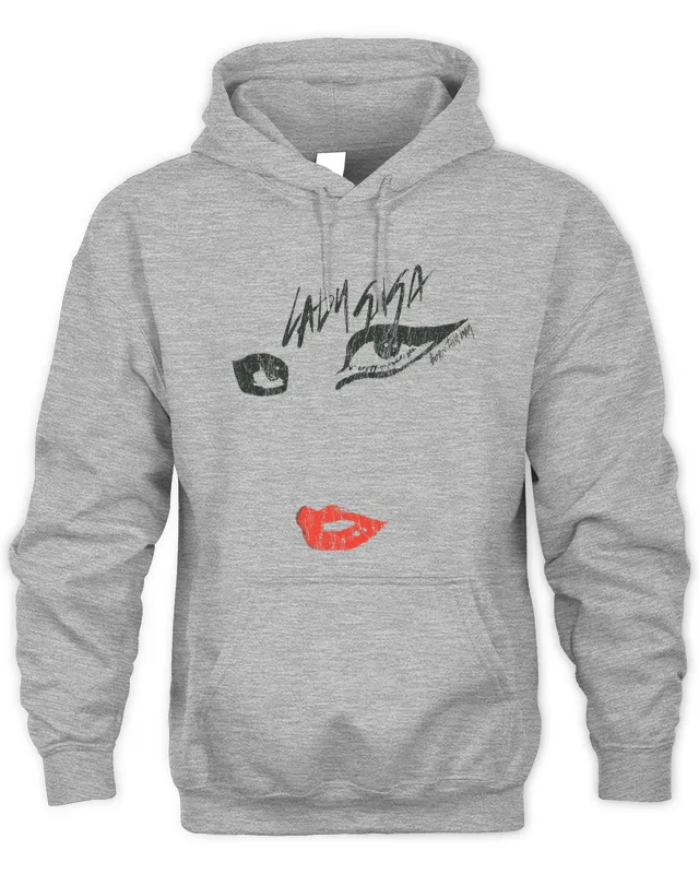 New Hoodie Shop Lady Gaga Merch Born This Way Eyes