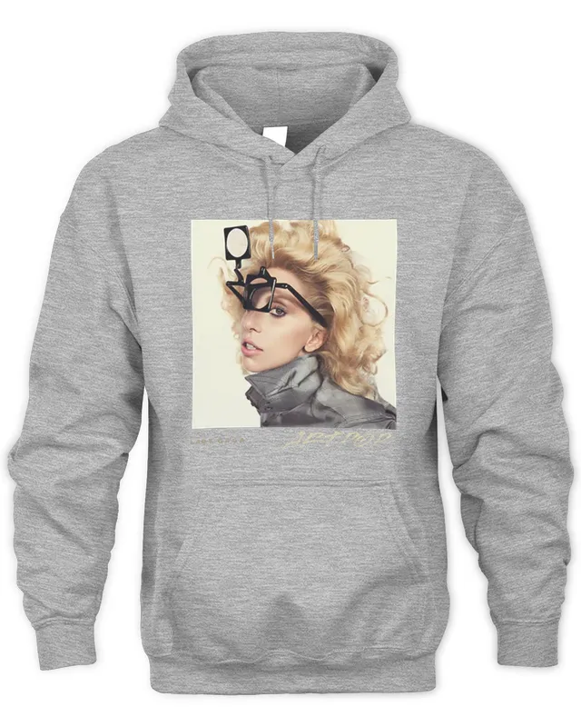 Hoodie Lady Gaga Artpop Merch Artpop Glasses Portrai