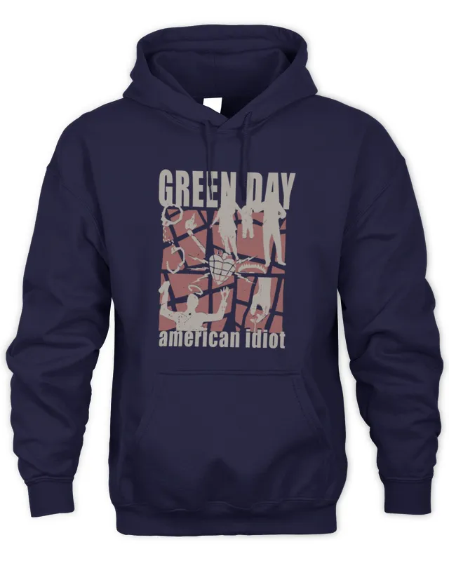 Hoodie Green Day American Idiot Merch Tales of Another Broken Home 