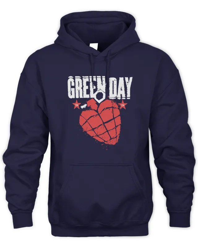 New Hoodie Green Day American Idiot Merch 20 Years of Idio