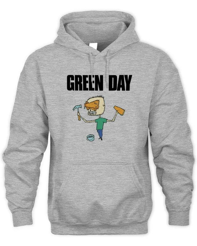 New Hoodie Green Day Merchandise Nimrod Blindfold Hoodie