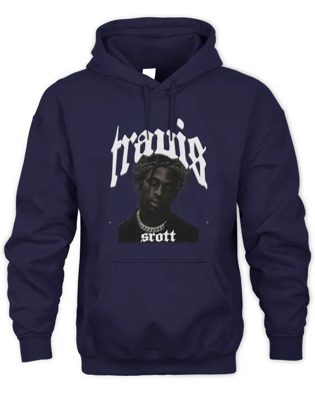 Hoodie Big Face Travis Scot