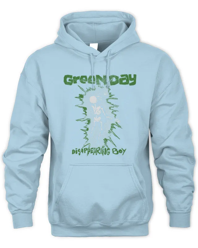 Hoodie Green Day Merch Store Disappearing Boy 