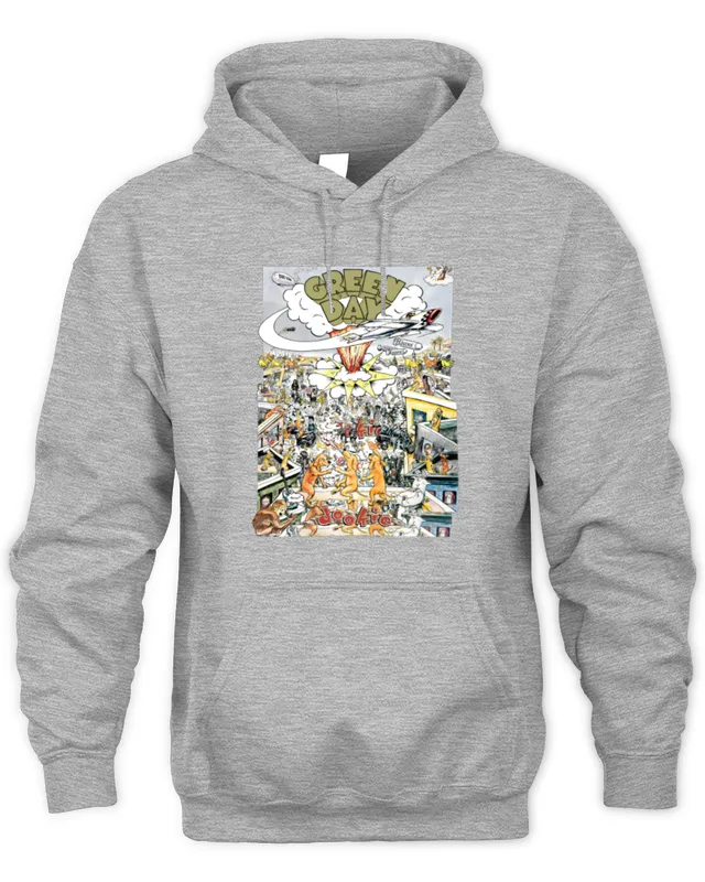 Hoodie Green Day Band Merch Dookie Hoodie